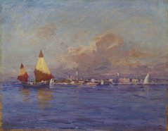 Вид Венеции со&nbsp;стороны лагуны. 1900–1910-е